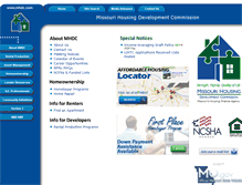 Tablet Screenshot of mhdc.com